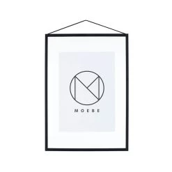 Moebe Frame A3 Rahmen 31,7x44 Cm, Schwarz