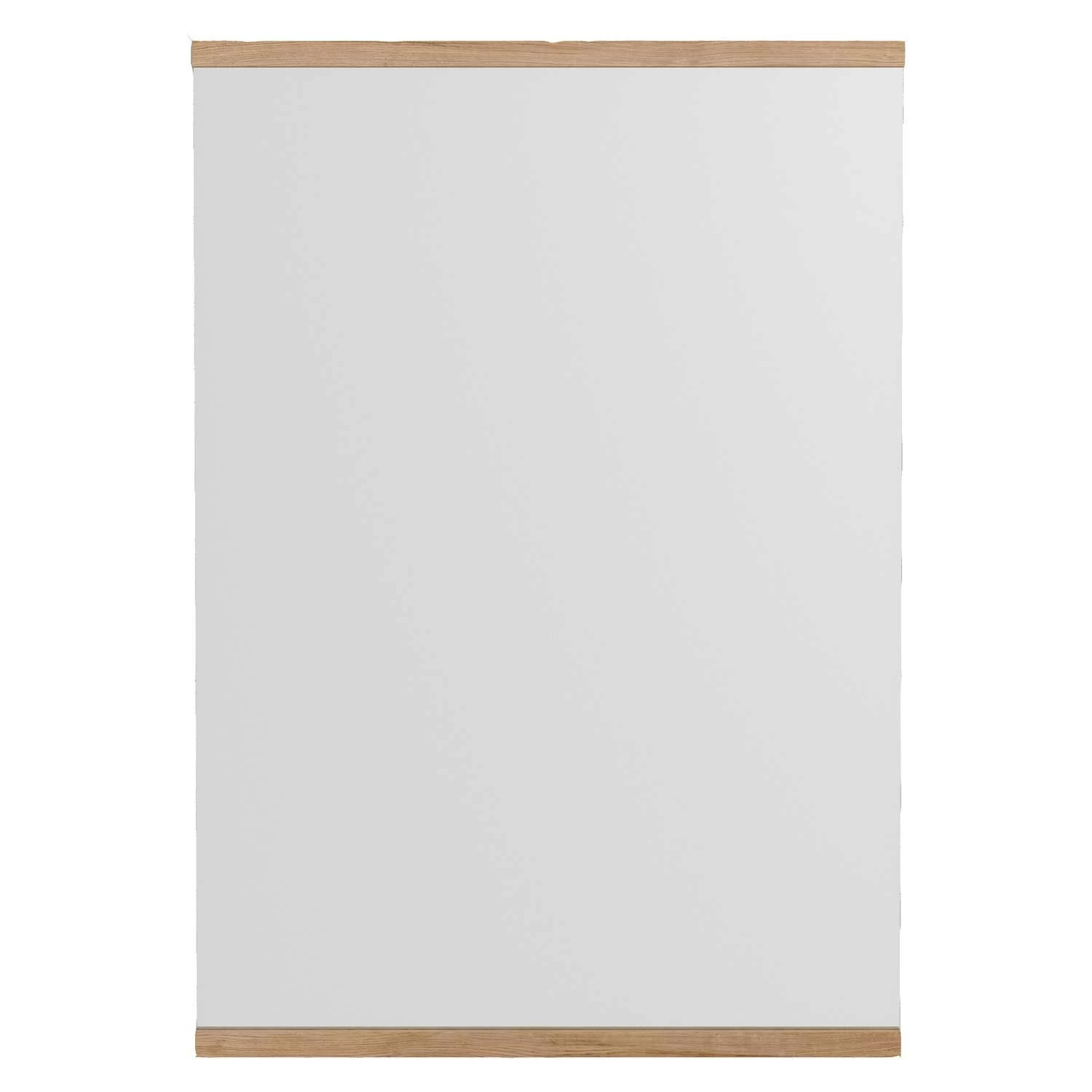 Moebe Rechteckiger Wandspiegel Eiche, 50x70 Cm