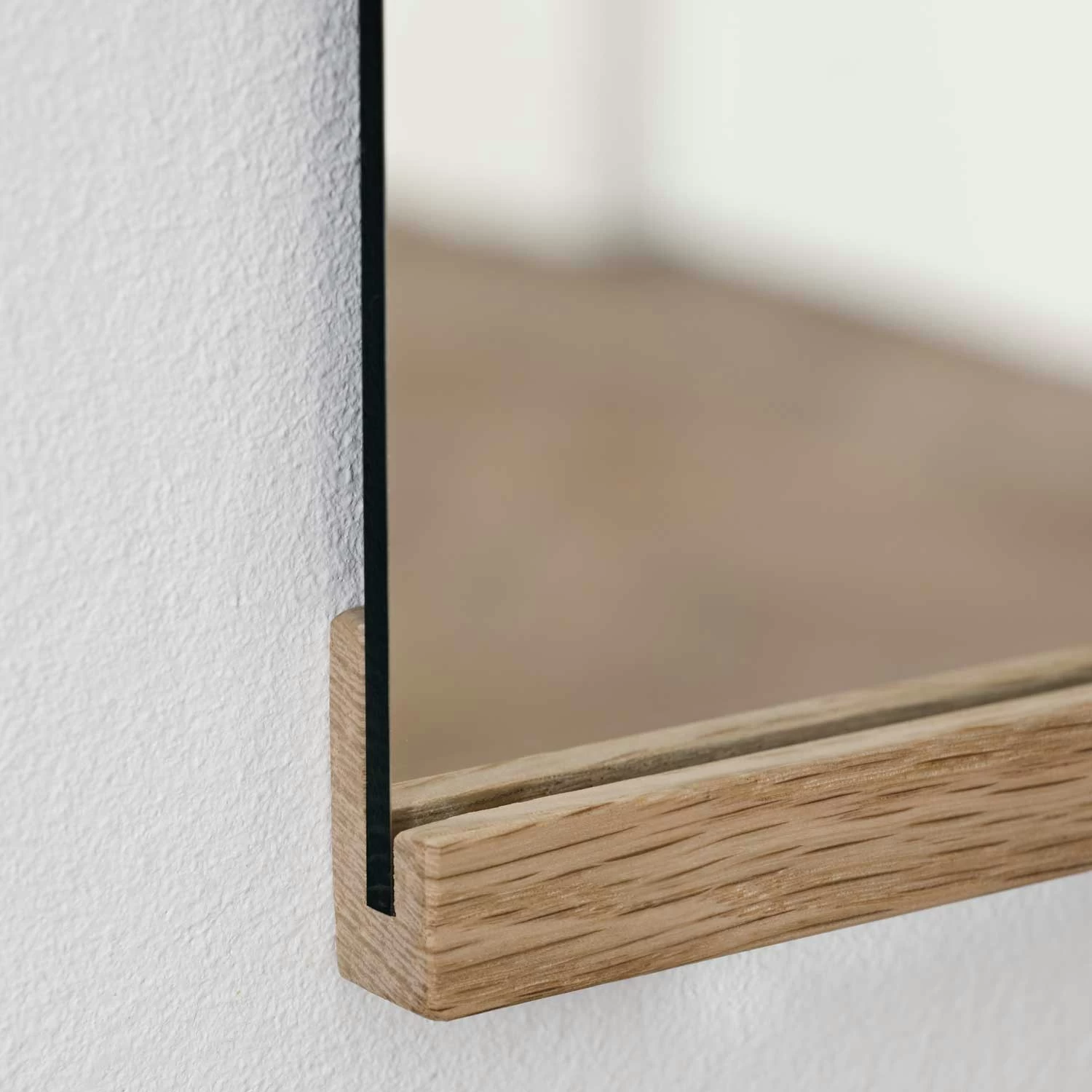 Moebe Rechteckiger Wandspiegel Eiche, 50x70 Cm – Bild 5