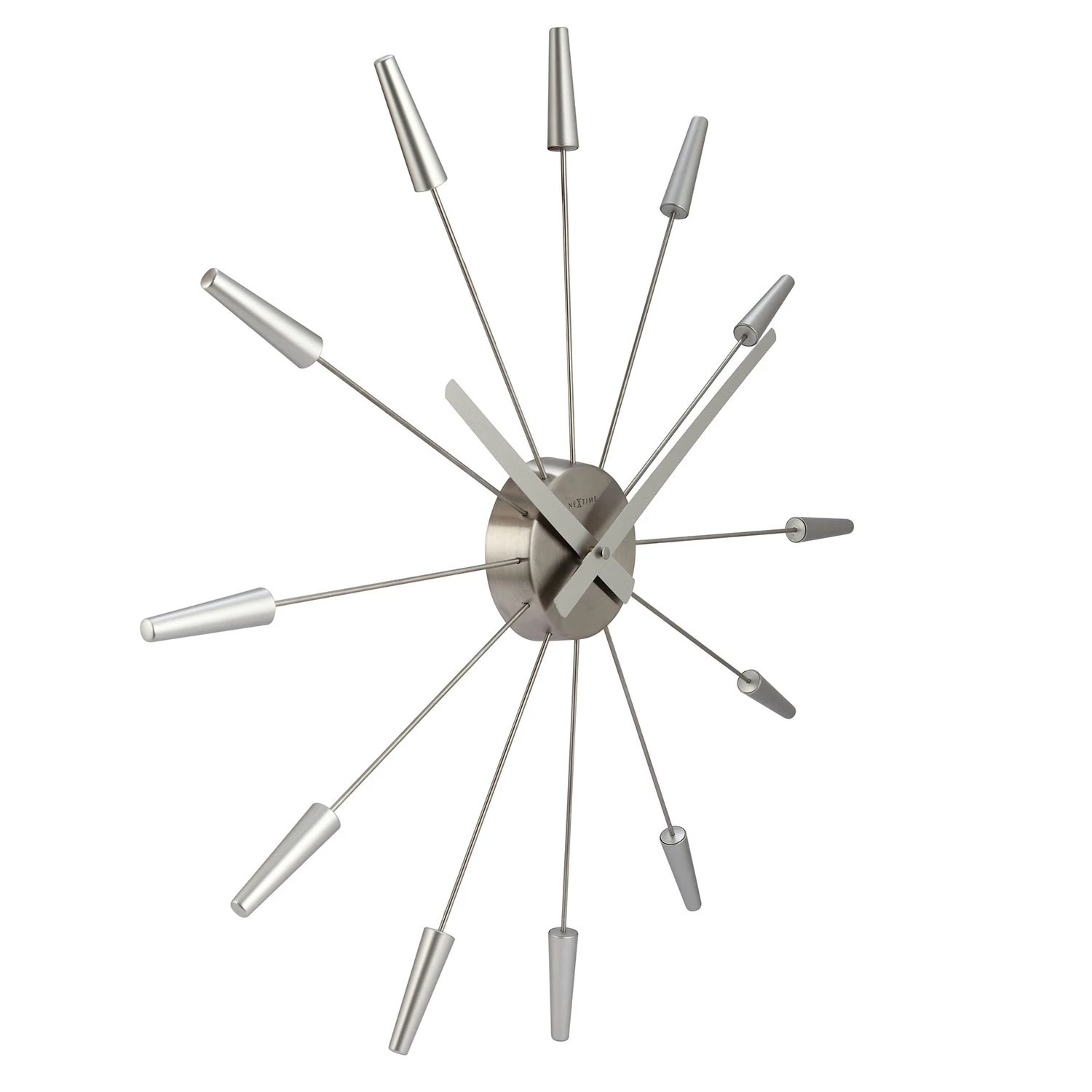 NeXtime Plug Inn Wanduhr Ø59cm, Schwarz – Bild 3