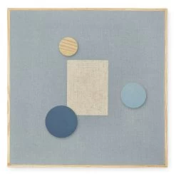 Nofred Nachrichtenbrett Magnetisch 51,2x51,2 Cm, Blau