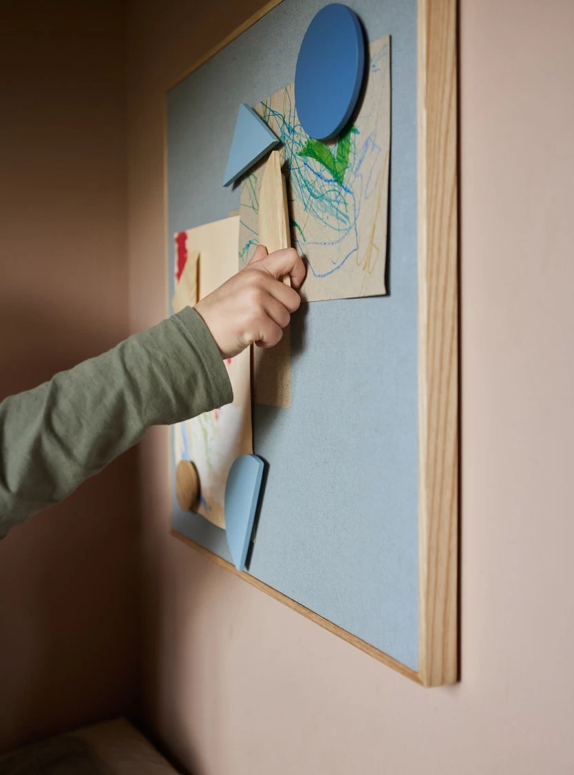 Nofred Nachrichtenbrett Magnetisch 51,2x51,2 Cm, Blau – Bild 3