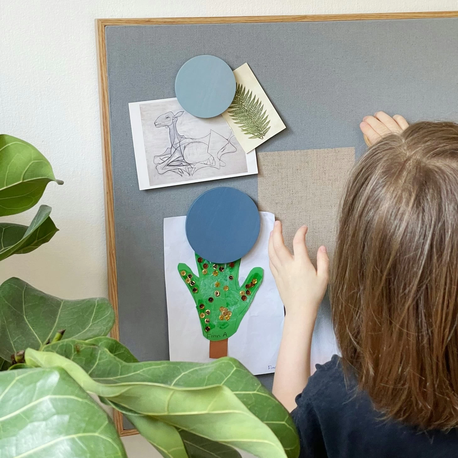 Nofred Nachrichtenbrett Magnetisch 51,2x51,2 Cm, Blau – Bild 6