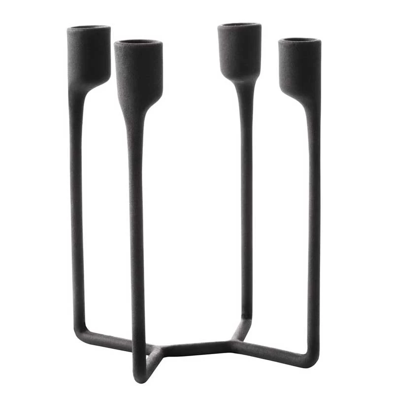 Normann Copenhagen Heima Kerzenständer Schwarz