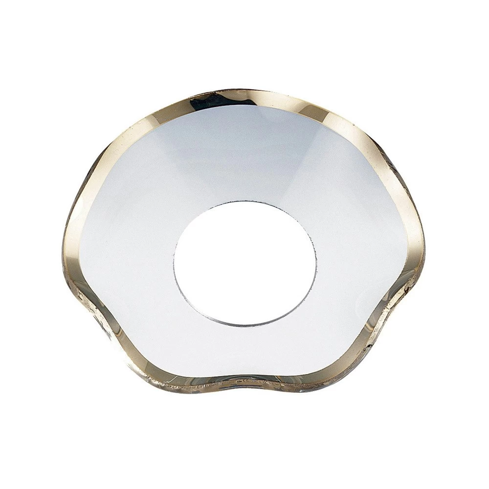 Lichtermanschette Mit Goldkante,