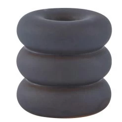 OYOY Savi Kerzenhalter Keramisch, Midnight Blue