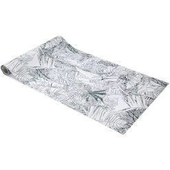 Jungle Papier 70 Cm, Weiß / Schwarz