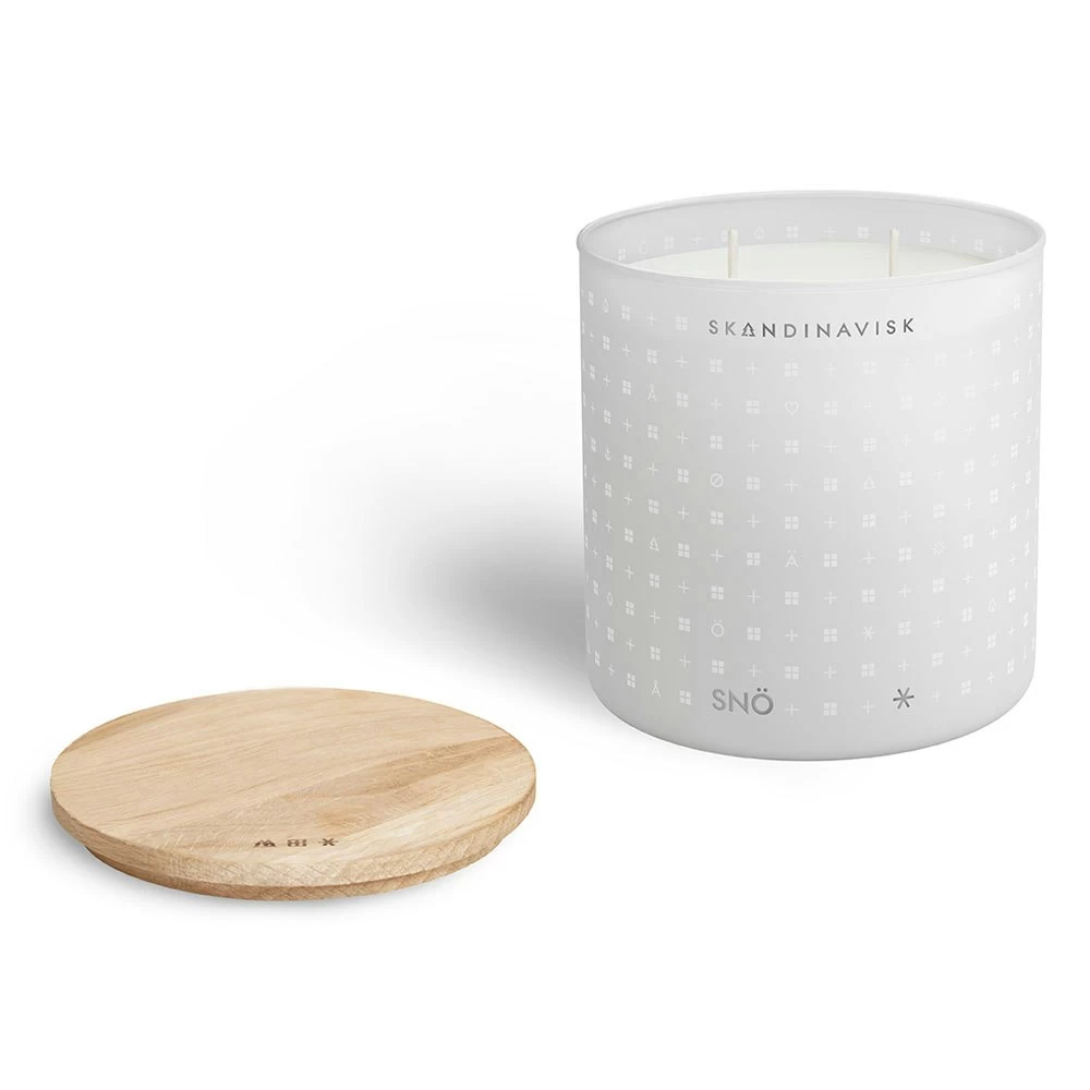 Skandinavisk SNÖ Duftkerze Mit Deckel 400 G – Bild 5