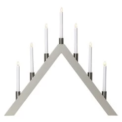 Star Trading Candlestick Tall 63 Cm, Beige