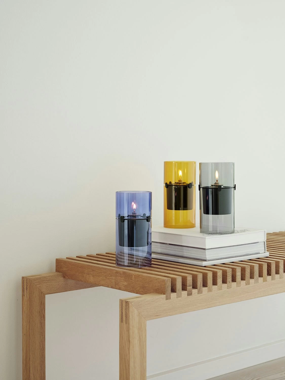 Stelton Lucie Hurricane Öllampe 17,5 Cm, Azure – Bild 2