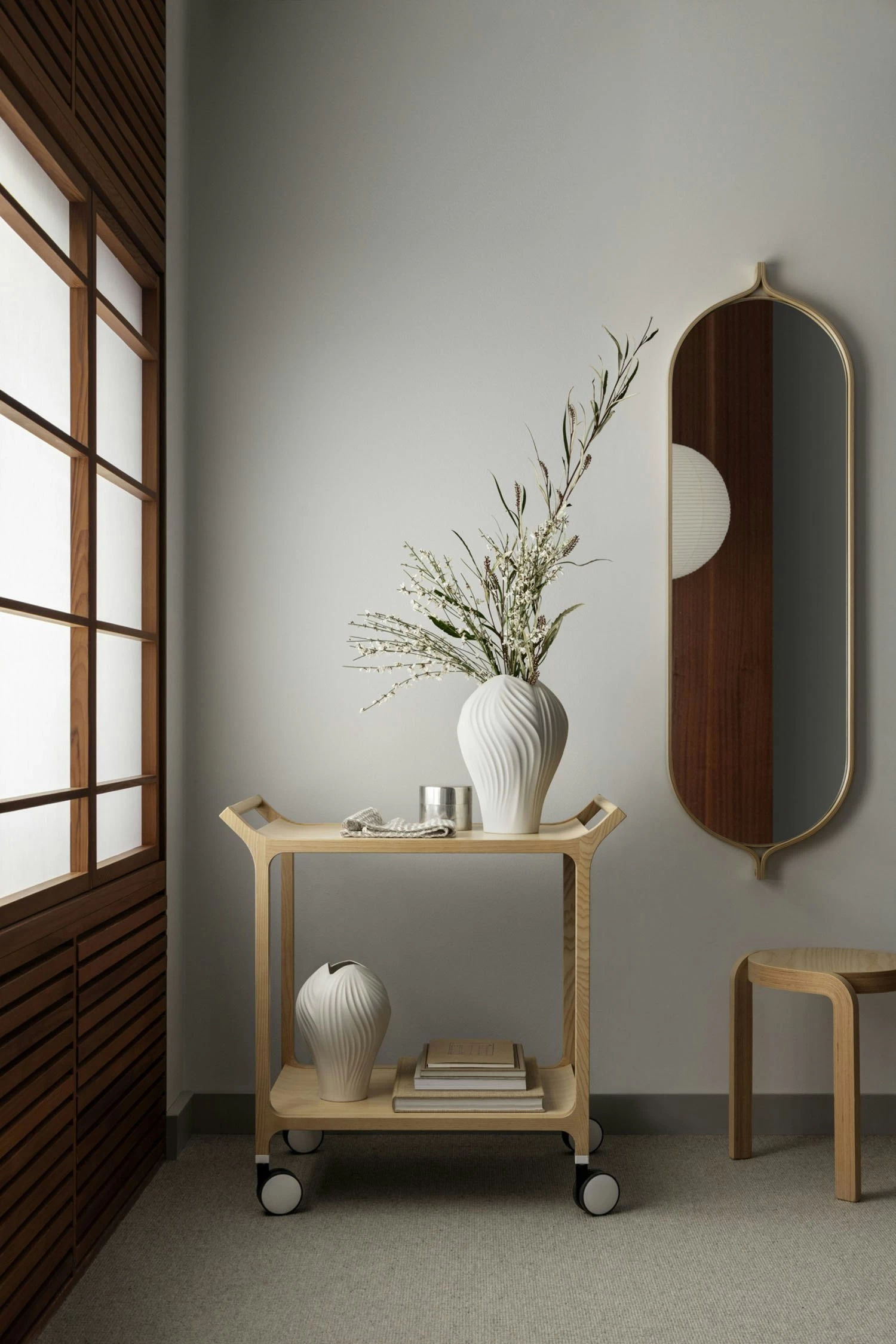 Swedese Anna Vase Weiß, Groß – Bild 5