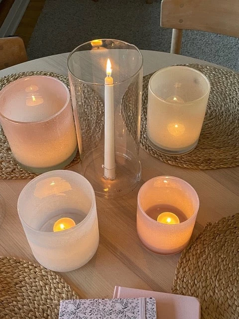 Frost Candleholder M, White – Bild 2