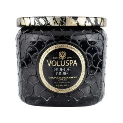 Voluspa Maison Petite Jar Duftkerze, Suede Noir