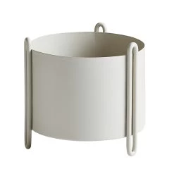 Woud Pidestall Blumentopf S, Grau
